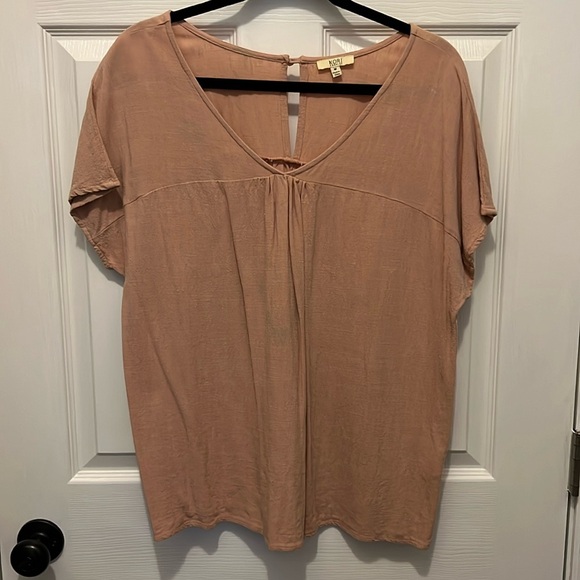 Pink Linen Top - Picture 3 of 5